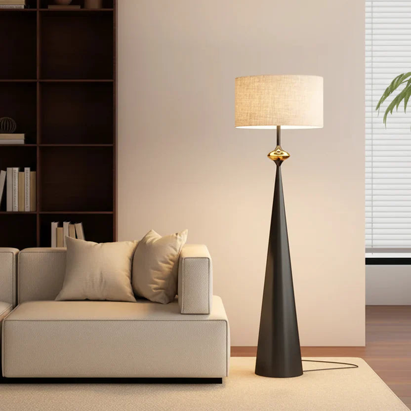 Lampa Podłogowa Japandi w Stylu Minimalistycznym – widok produktu 6 | Nuvira Home