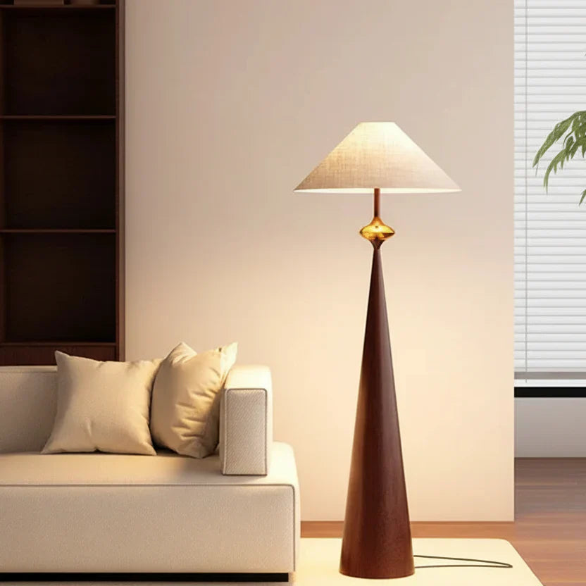 Lampa Podłogowa Japandi w Stylu Minimalistycznym – widok produktu 8 | Nuvira Home