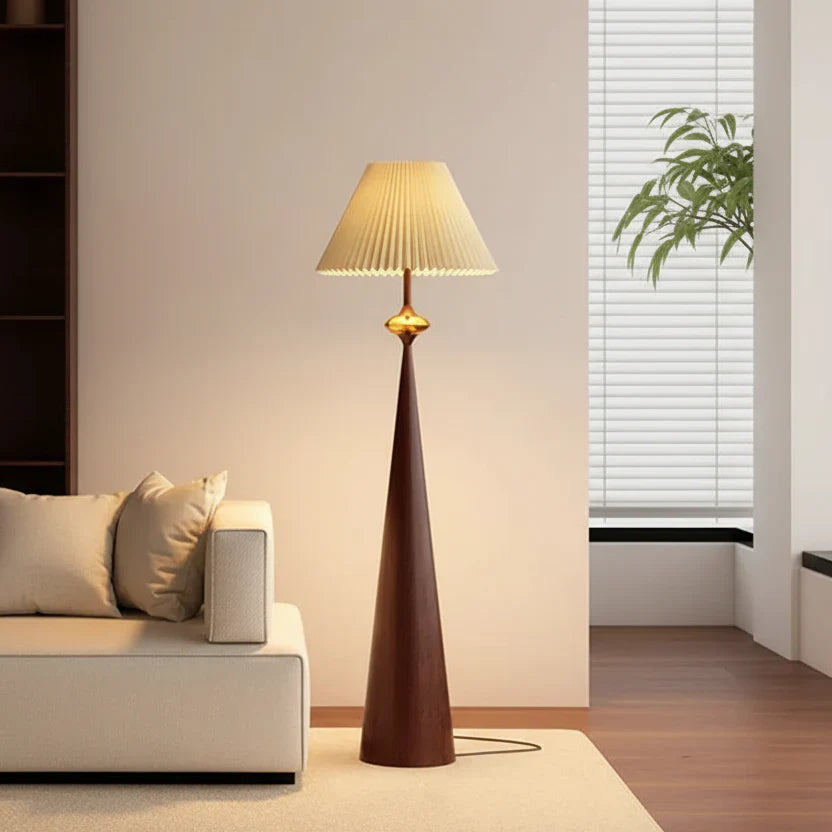 Lampa Podłogowa Japandi w Stylu Minimalistycznym – widok produktu 10 | Nuvira Home
