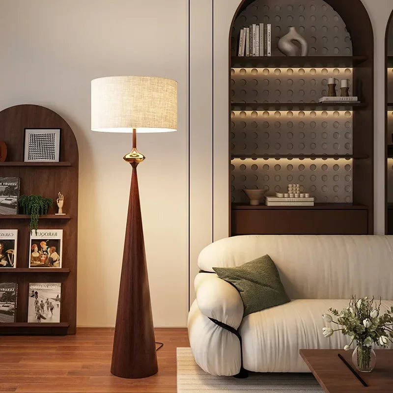 Lampa Podłogowa Japandi w Stylu Minimalistycznym – widok produktu 12 | Nuvira Home