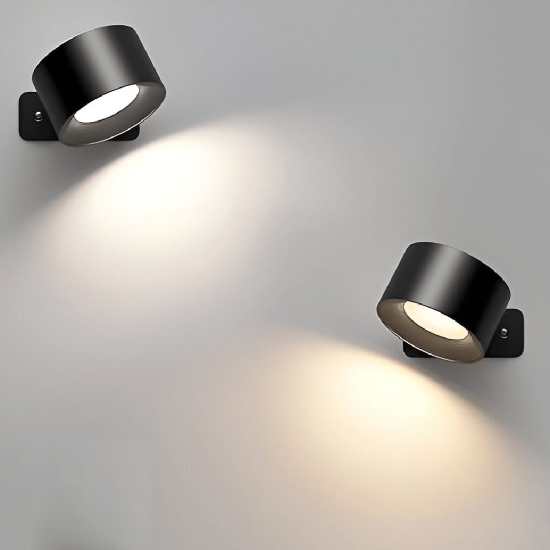 Lampa Ścienna 360° – Magnetyczne Mocowanie – widok produktu 2 | Nuvira Home