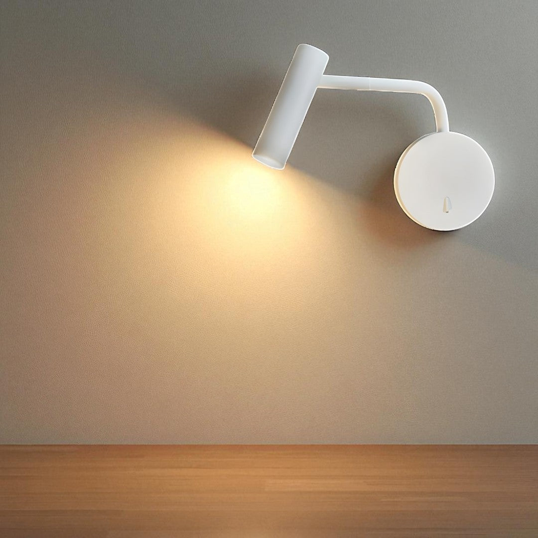 Lampa ścienna do sypialni LED – Minimalistyczna – widok produktu 3 | Nuvira Home