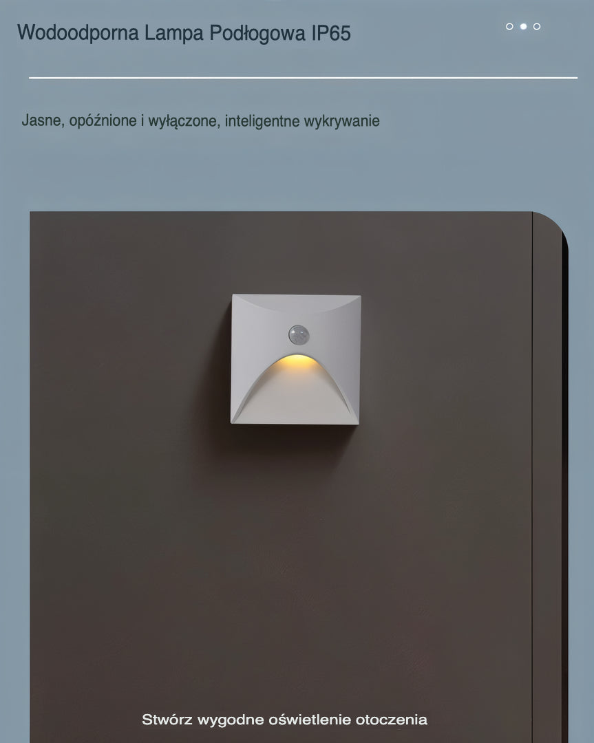 Lampa Ścienna LED IP65 – Czujnik Ruchu – widok produktu 14 | Nuvira Home