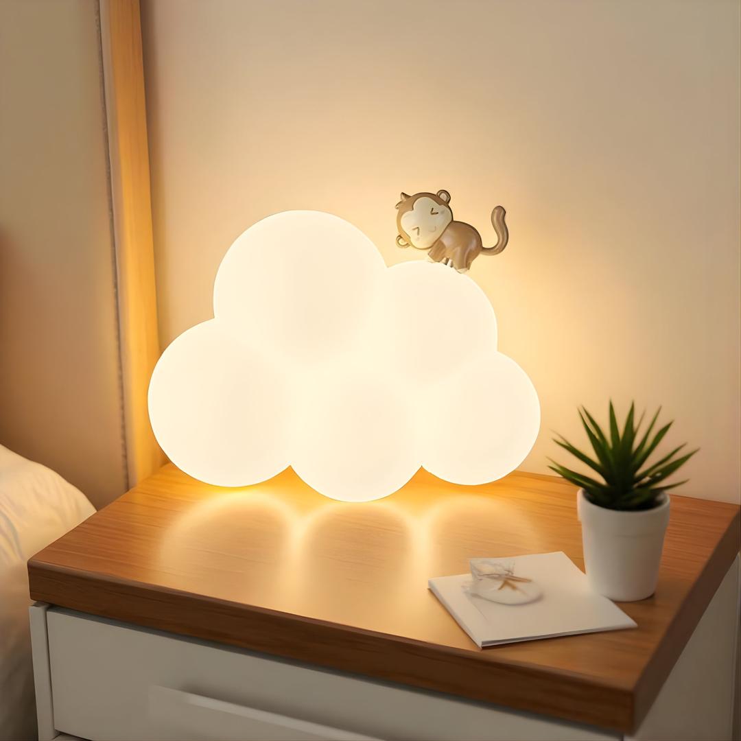 Lampa Ścienna LED W Kształcie Chmury – Artystyczny Urok – widok produktu 7 | Nuvira Home
