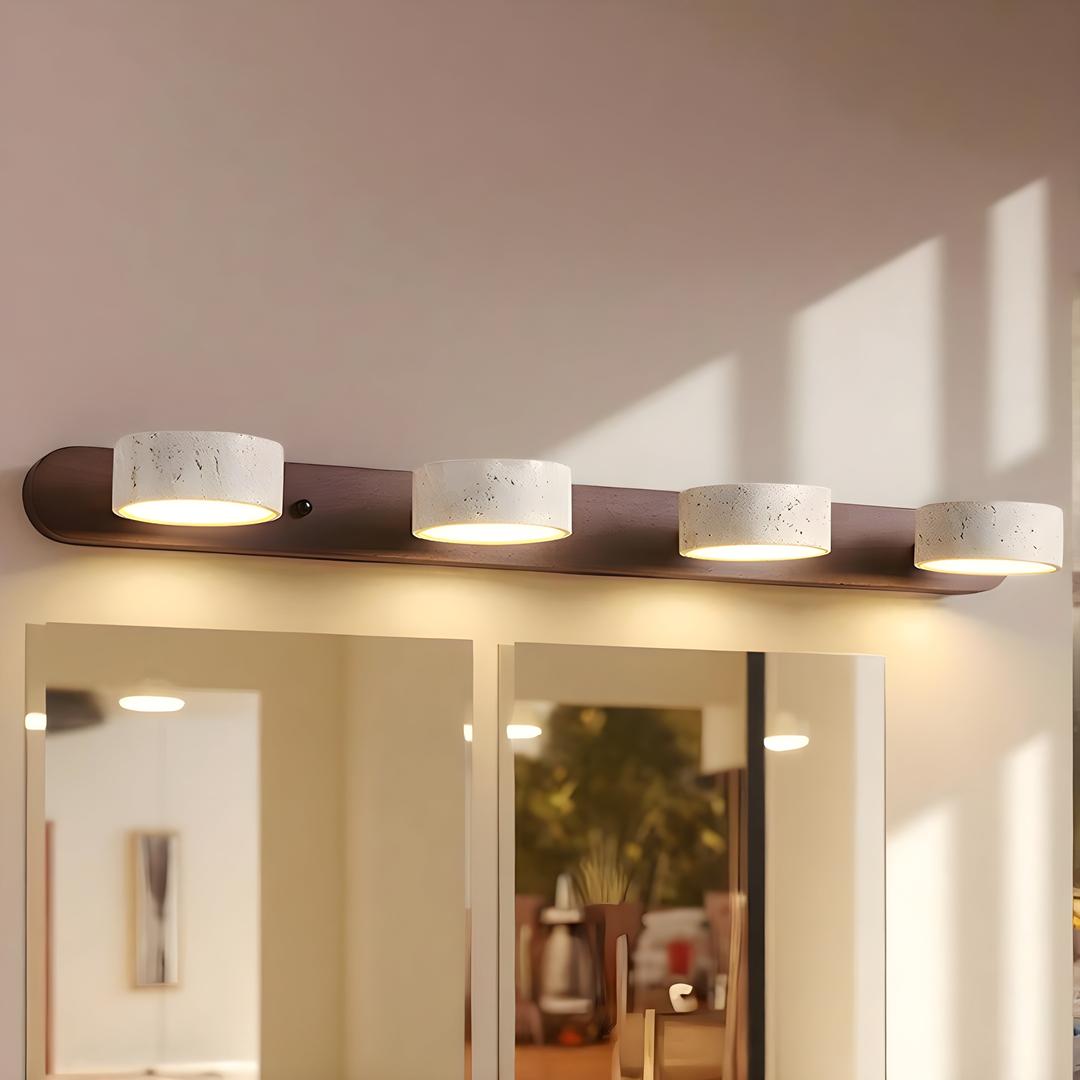 Lampa Ścienna Z Trawertynu – Nowoczesny Design – widok produktu 8 | Nuvira Home
