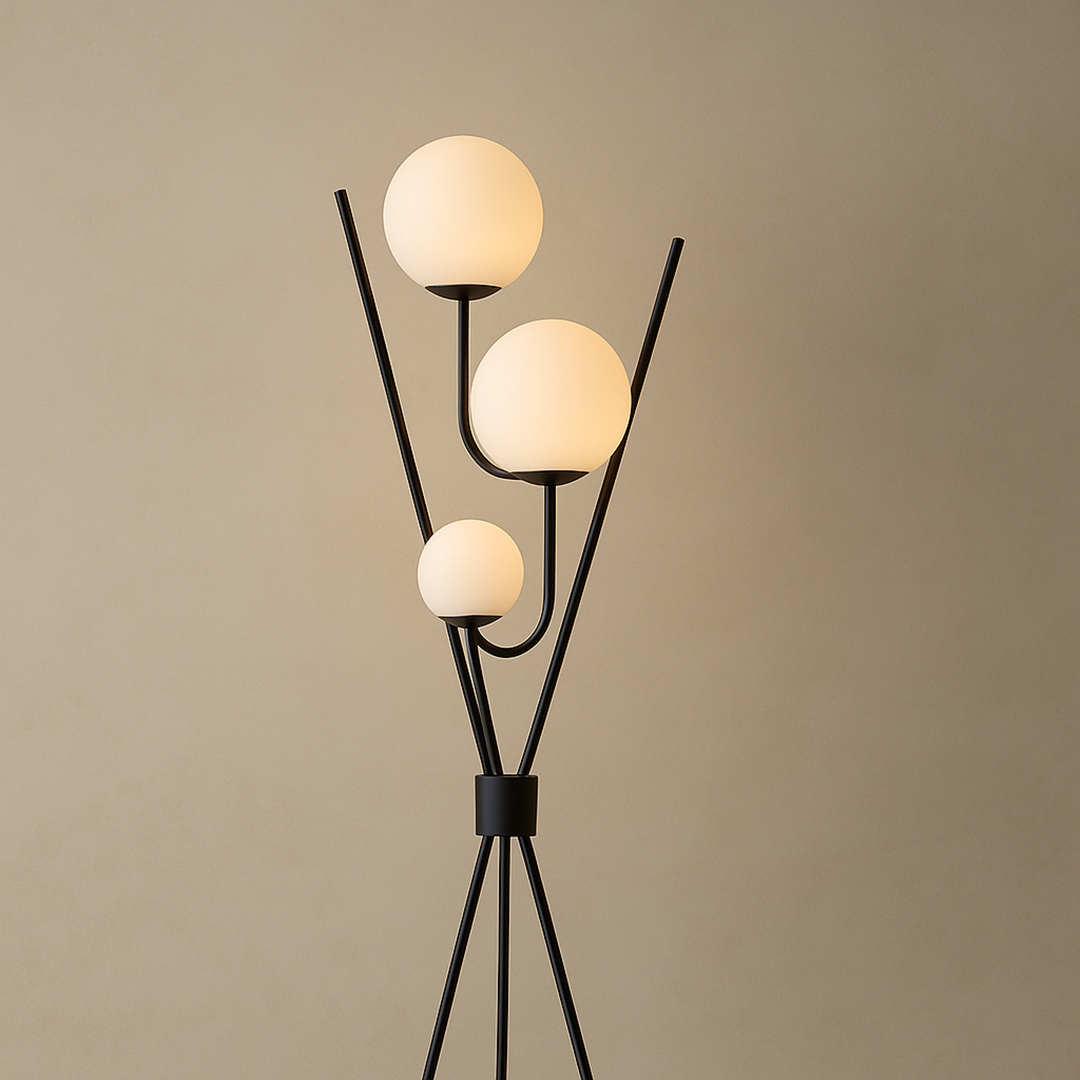 Lampa Stołowa I Podłogowa LED Moon – Nowoczesna – widok produktu 5 | Nuvira Home