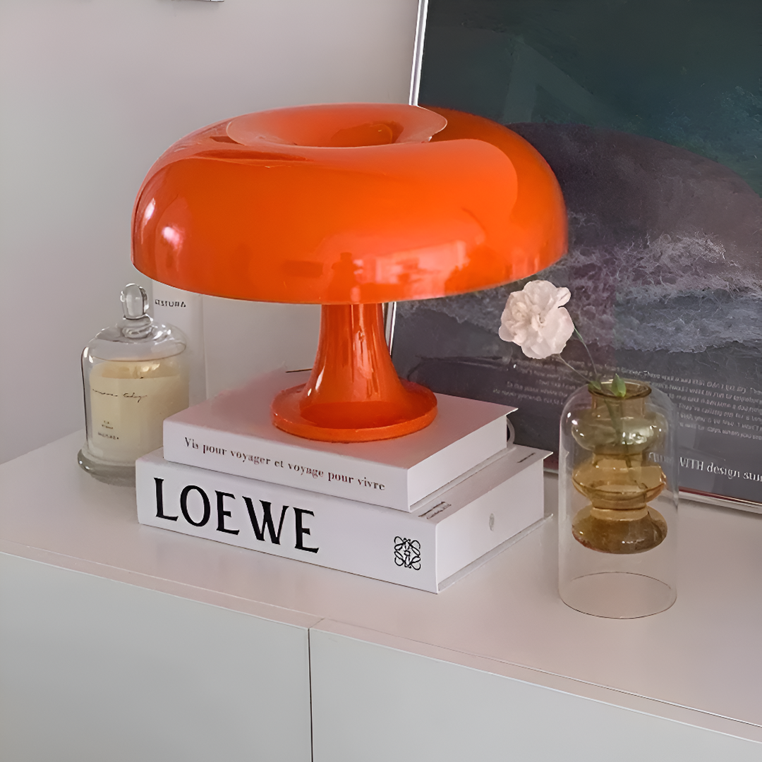 Lampa Stołowa LED Vintage – Design Grzybek – widok produktu 2 | Nuvira Home