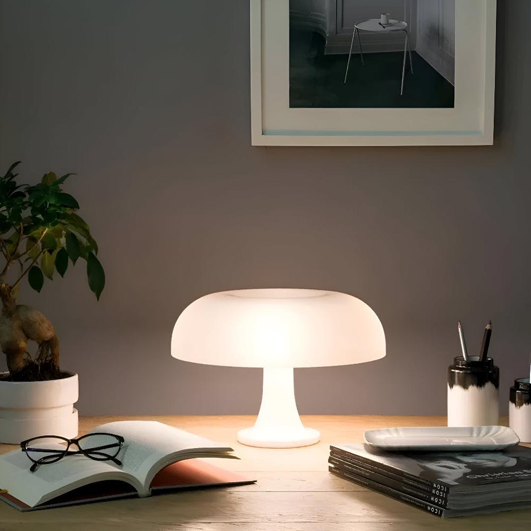 Lampa Stołowa LED Vintage – Design Grzybek – widok produktu 6 | Nuvira Home