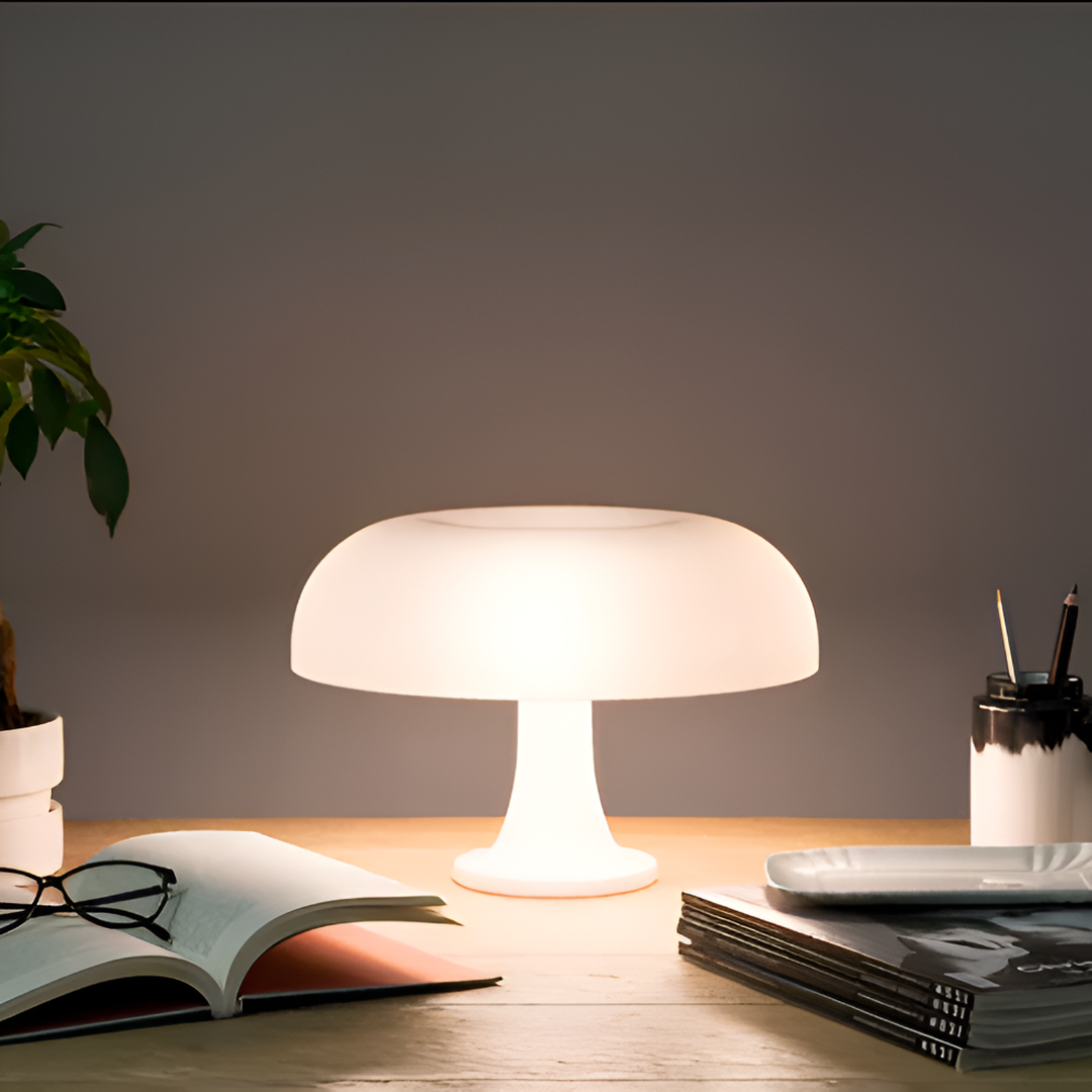 Lampa Stołowa LED Vintage – Design Grzybek – widok produktu 7 | Nuvira Home