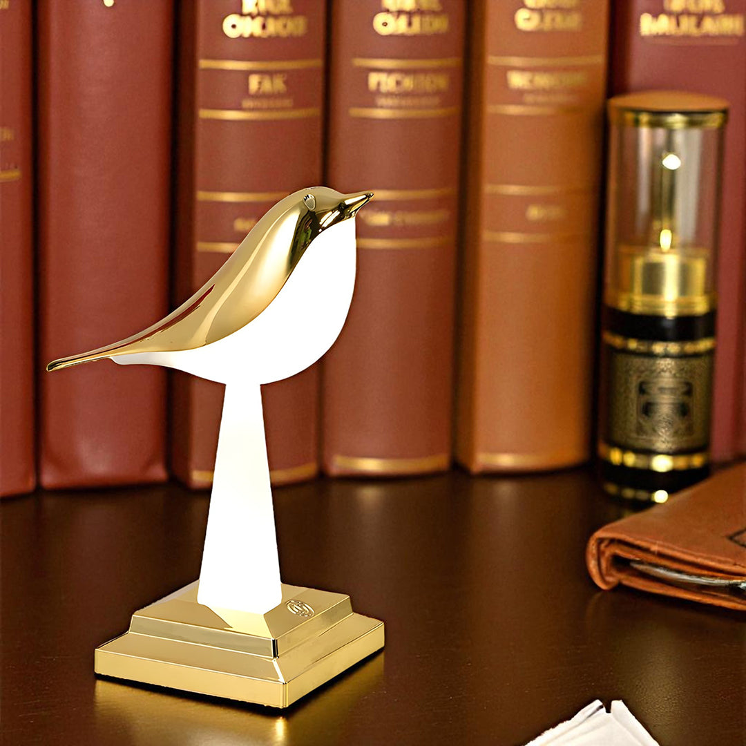 Lampa Stołowa W Kształcie Ptaka – Dekoracyjna – widok produktu 3 | Nuvira Home