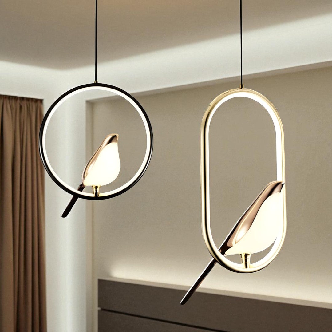 Lampa Sufitowa Bird Nowoczesny Design – LED – widok produktu 1 | Nuvira Home