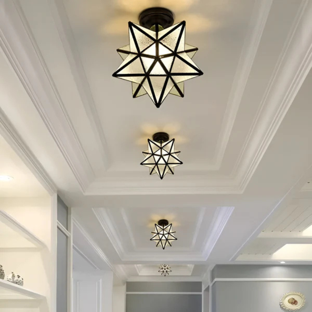 Lampa Sufitowa LED z Efektem Gwiaździstego Nieba – Nowoczesny Design – widok produktu 3 | Nuvira Home