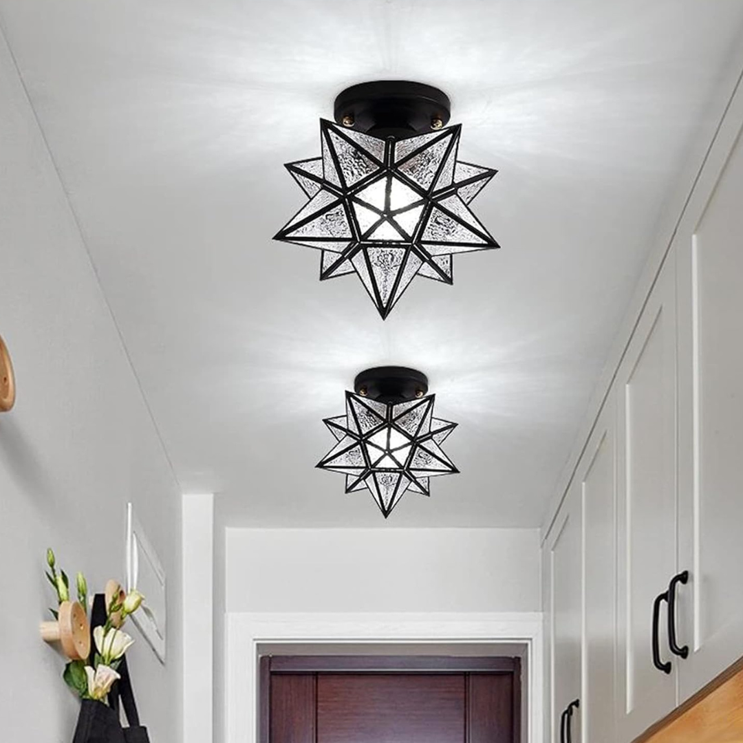 Lampa Sufitowa LED z Efektem Gwiaździstego Nieba – Nowoczesny Design – widok produktu 5 | Nuvira Home
