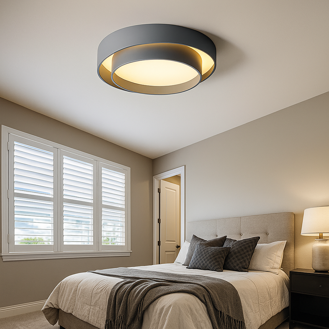 Lampa Sufitowa Natynkowa – Do Sypialni – widok produktu 3 | Nuvira Home