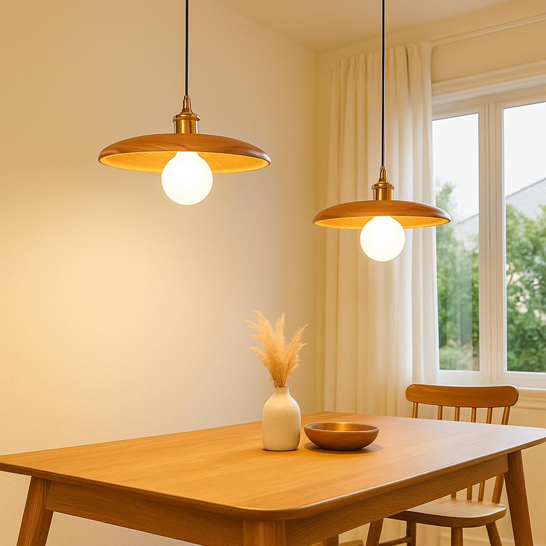 Lampa Sufitowa W Stylu Japandi – Nowoczesna – widok produktu 1 | Nuvira Home