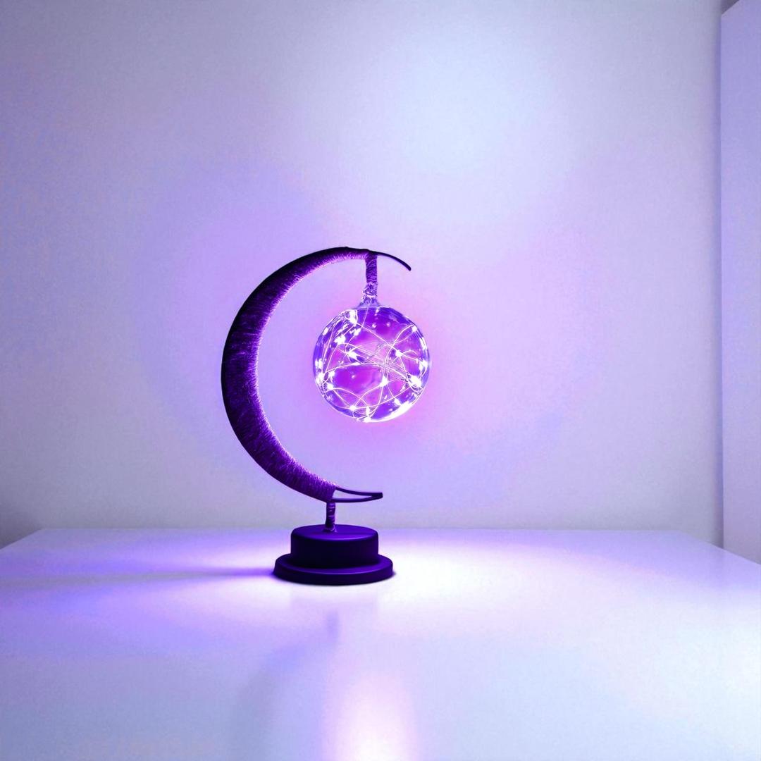 Lampa W Kształcie Księżyca – Nowoczesna – widok produktu 3 | Nuvira Home
