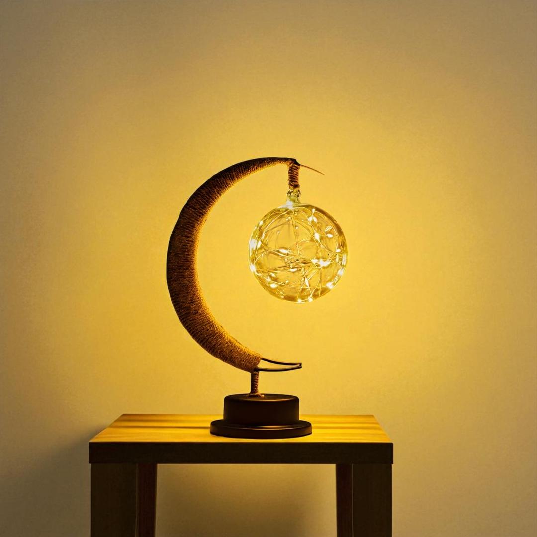 Lampa W Kształcie Księżyca – Nowoczesna – widok produktu 5 | Nuvira Home