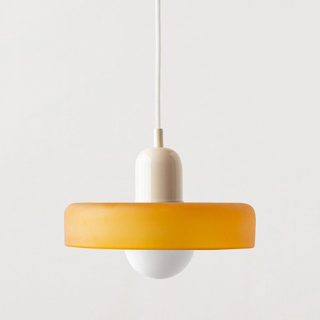 Lampa Wisząca Bauhaus – Szklany Artystyczny Design – widok produktu 5 | Nuvira Home