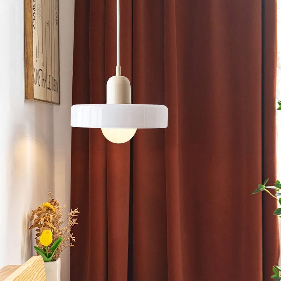 Lampa Wisząca Bauhaus – Szklany Artystyczny Design – widok produktu 6 | Nuvira Home