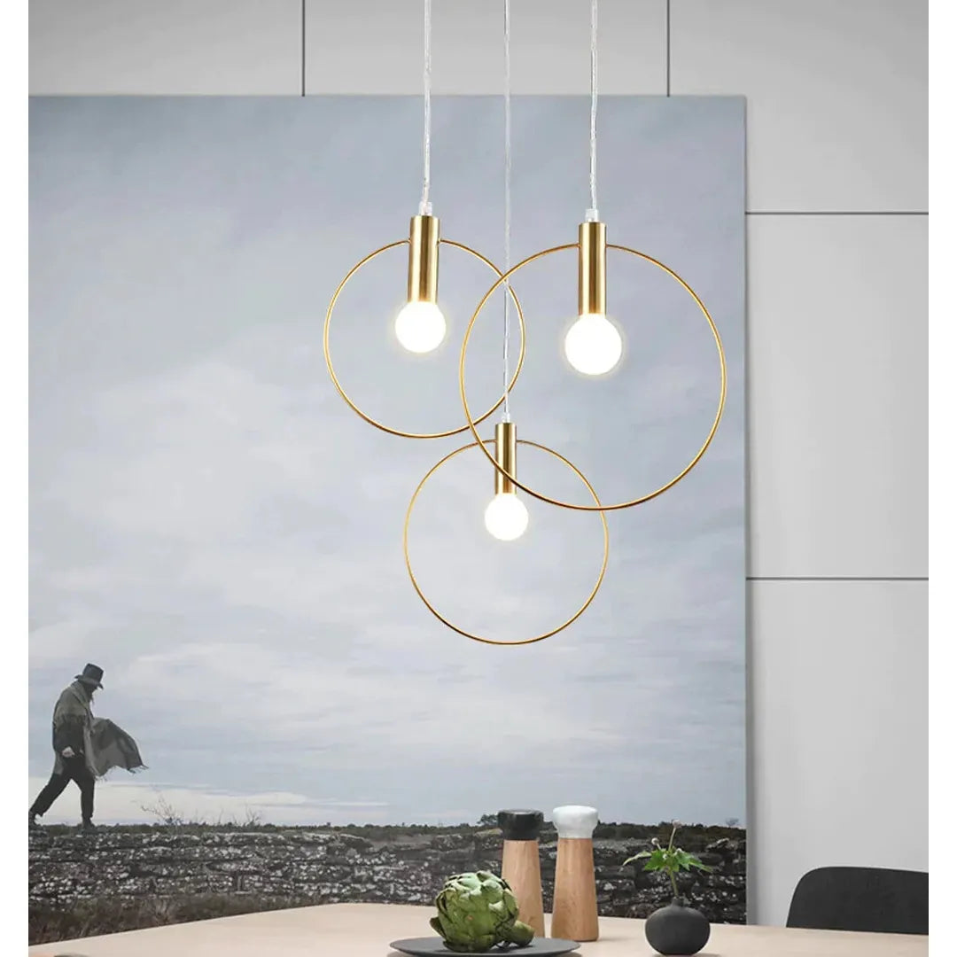 Lampa Wisząca Decor Nordic – Pierścień Industrialny – widok produktu 2 | Nuvira Home