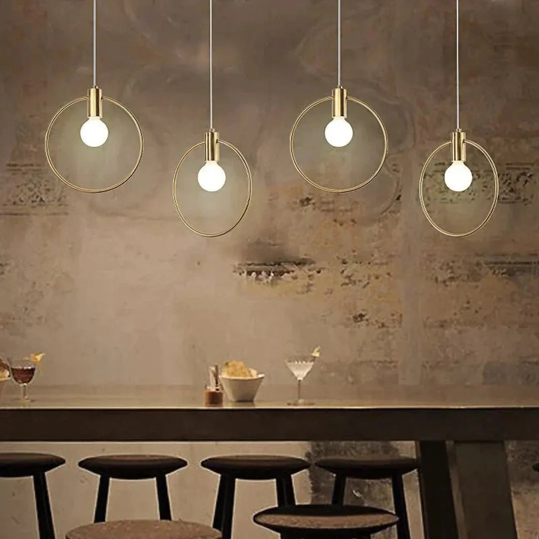 Lampa Wisząca Decor Nordic – Pierścień Industrialny – widok produktu 4 | Nuvira Home