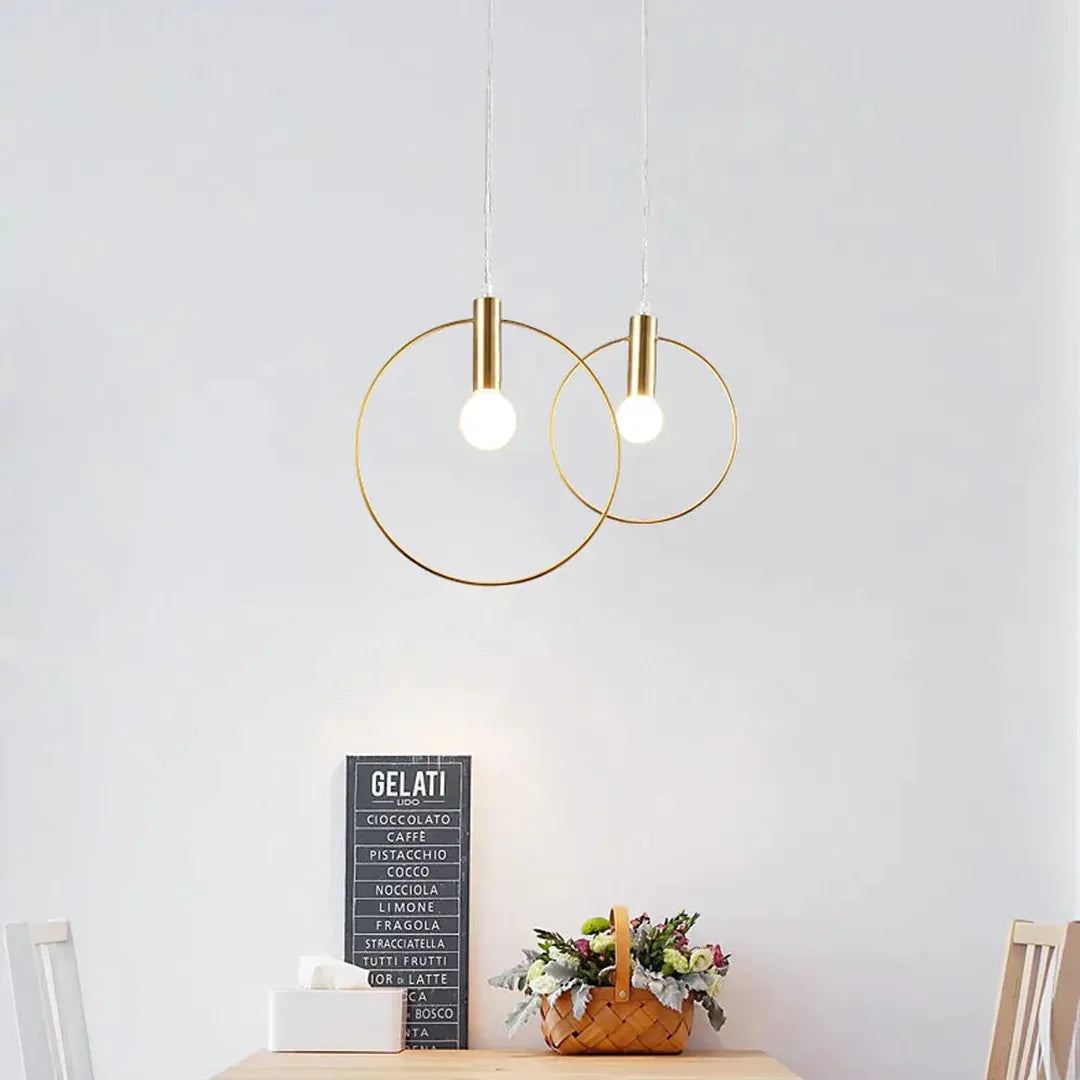 Lampa Wisząca Decor Nordic – Pierścień Industrialny – widok produktu 5 | Nuvira Home