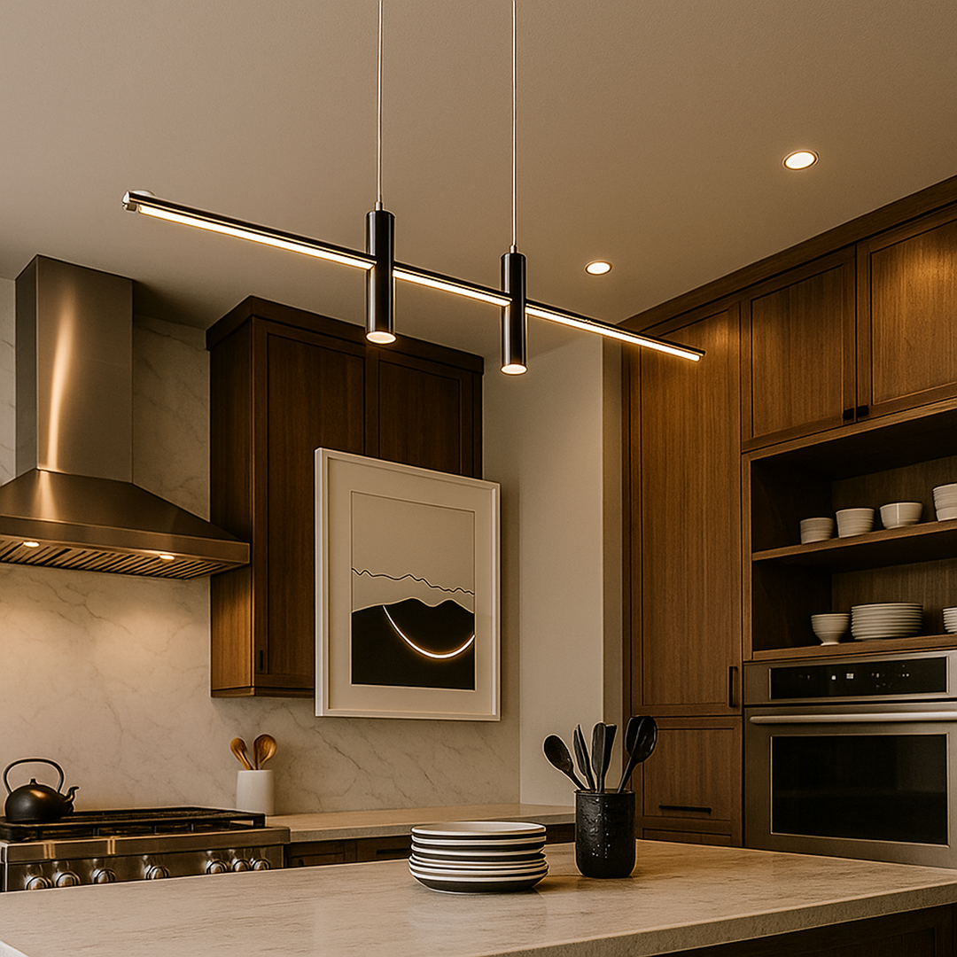 Lampa Wisząca Do Jadalni – Metal – widok produktu 5 | Nuvira Home