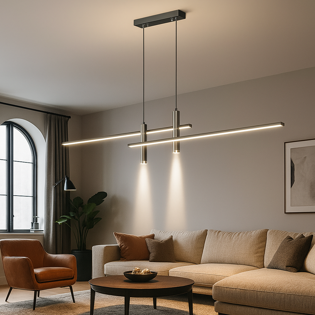 Lampa Wisząca Do Jadalni – Metal – widok produktu 6 | Nuvira Home