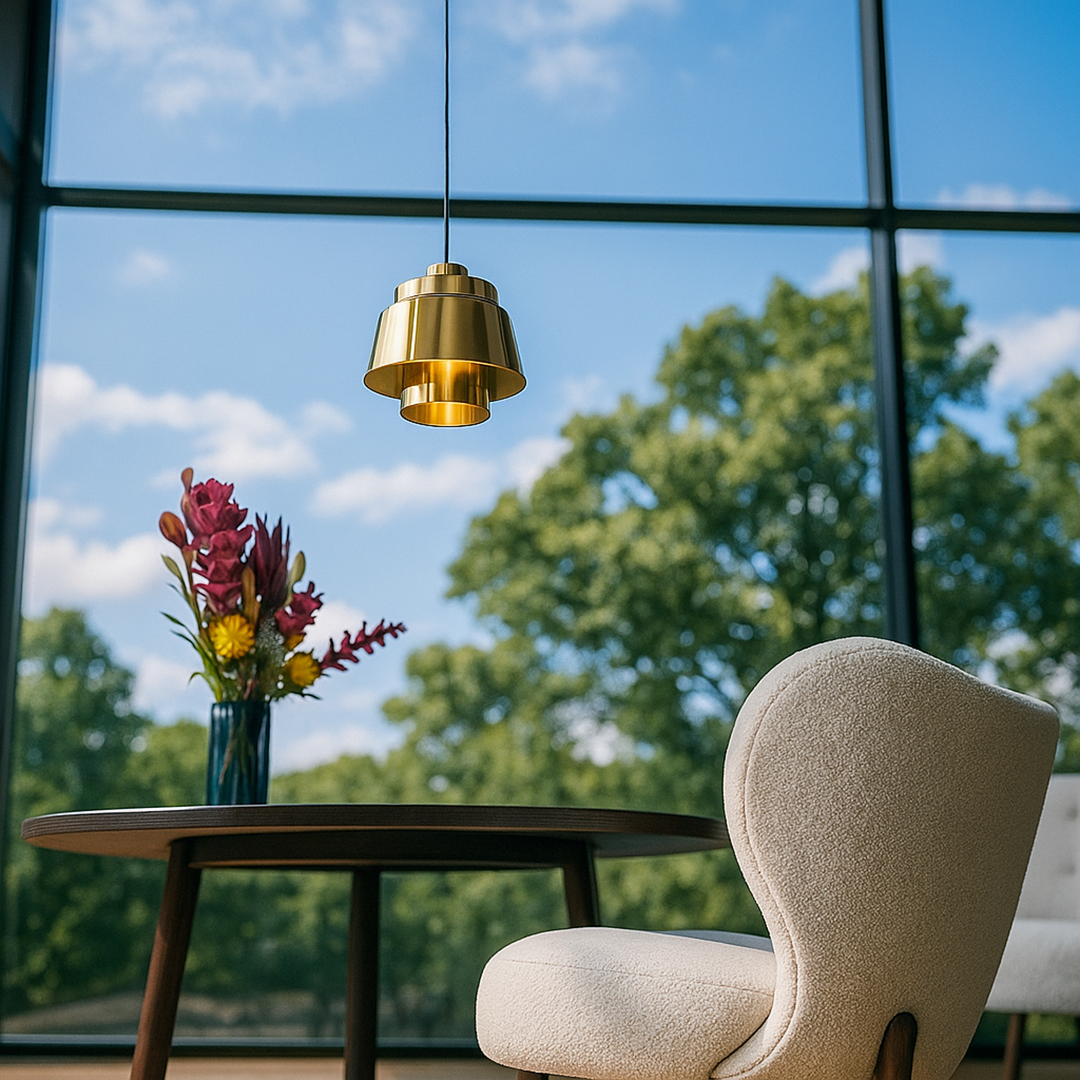 Lampa Wisząca Do Sypialni – Ponadczasowy Design – widok produktu 4 | Nuvira Home