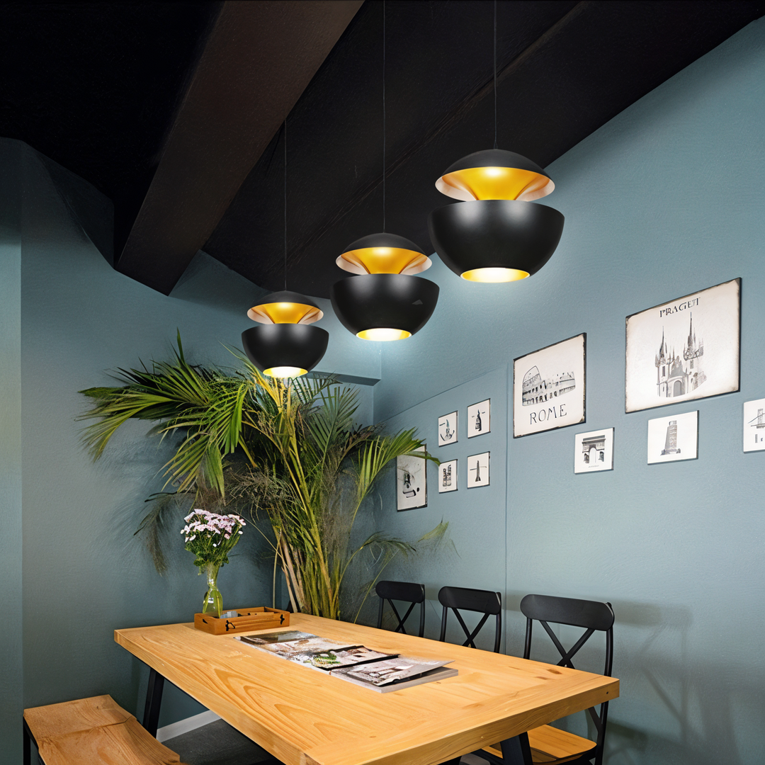 Lampa Wisząca E27 – Artystyczny Kształt Jabłka – widok produktu 2 | Nuvira Home