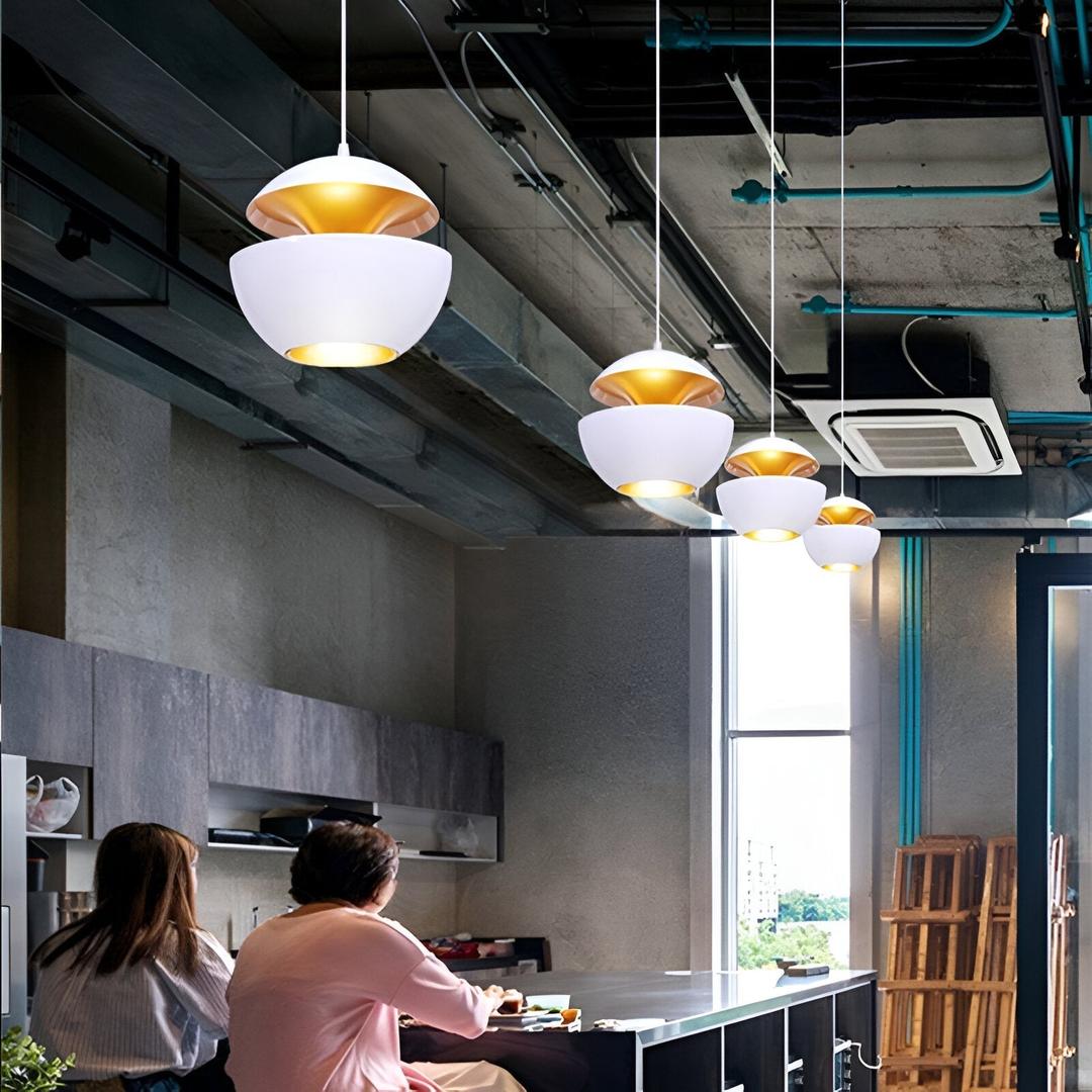Lampa Wisząca E27 – Artystyczny Kształt Jabłka – widok produktu 5 | Nuvira Home