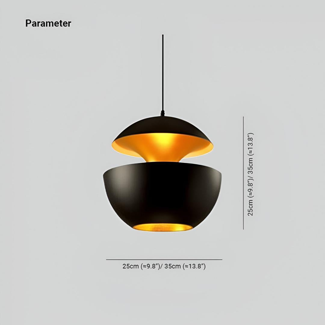 Lampa Wisząca E27 – Artystyczny Kształt Jabłka – widok produktu 21 | Nuvira Home