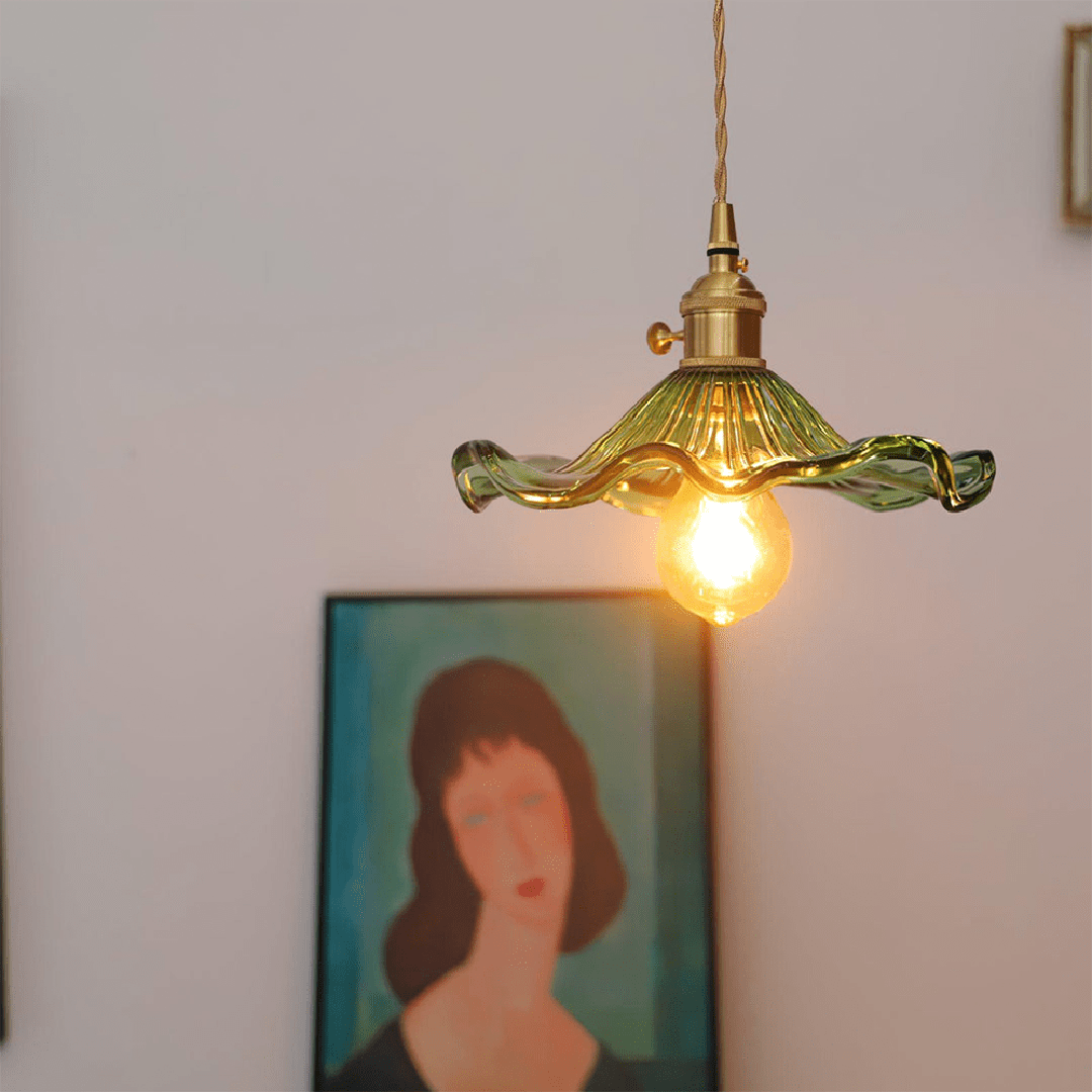 Lampa Wisząca Hibiscus – Design W Stylu Vintage – widok produktu 3 | Nuvira Home