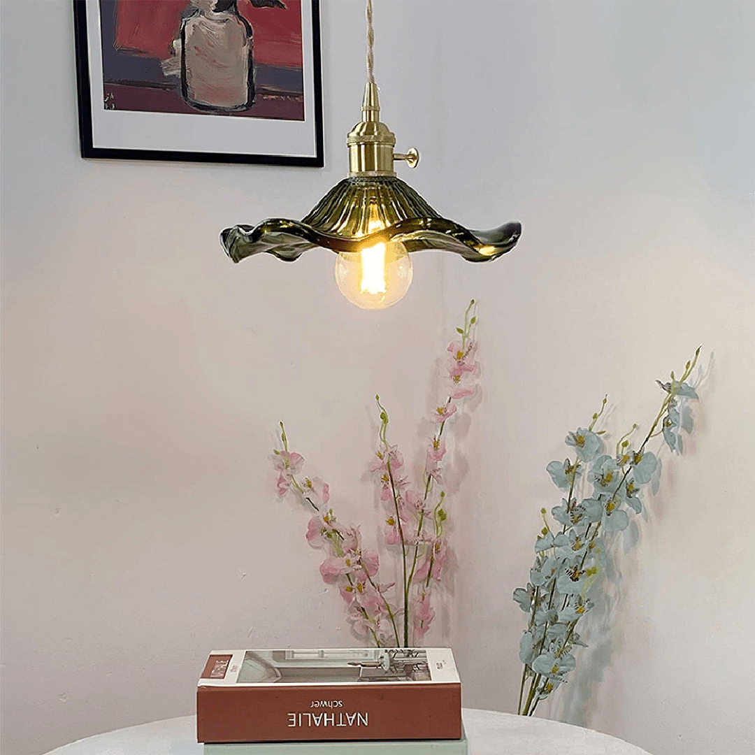 Lampa Wisząca Hibiscus – Design W Stylu Vintage – widok produktu 5 | Nuvira Home