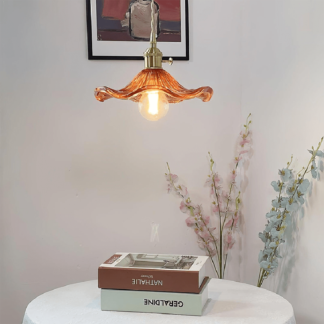 Lampa Wisząca Hibiscus – Design W Stylu Vintage – widok produktu 9 | Nuvira Home