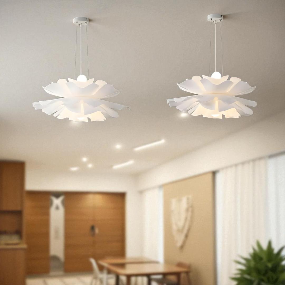 Lampa Wisząca Inspirowana Kwiatami – Styl Japandi – widok produktu 9 | Nuvira Home