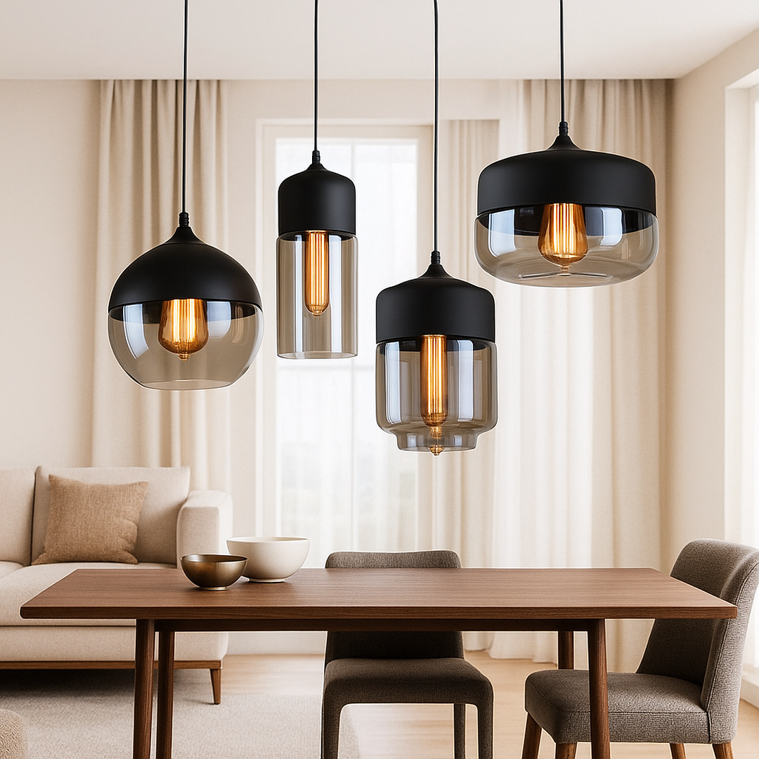 Lampa Wisząca Nordic Home – Szkło – widok produktu 1 | Nuvira Home