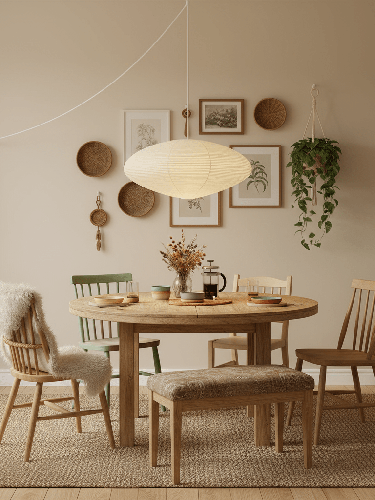 Lampa Wisząca z Papieru Washi – widok produktu 10 | Nuvira Home