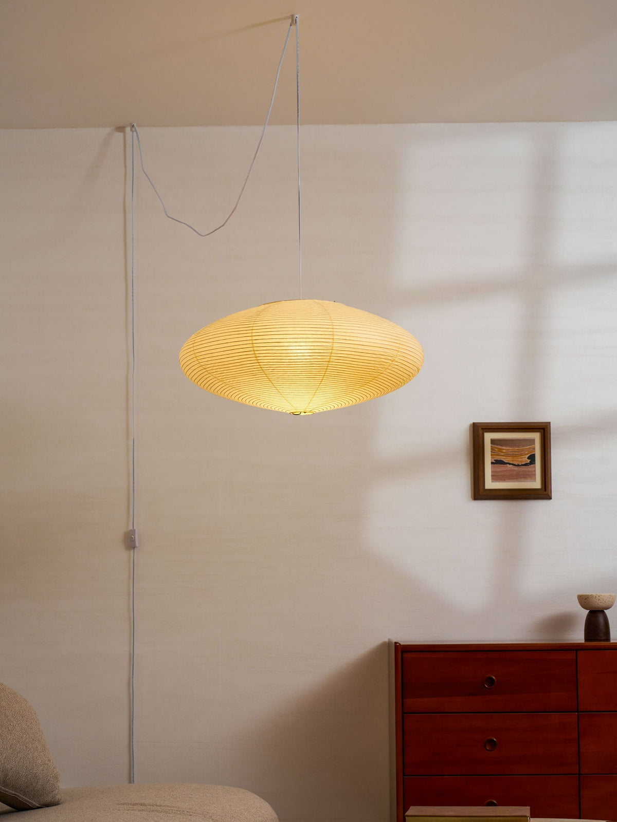 Lampa Wisząca z Papieru Washi – widok produktu 109 | Nuvira Home