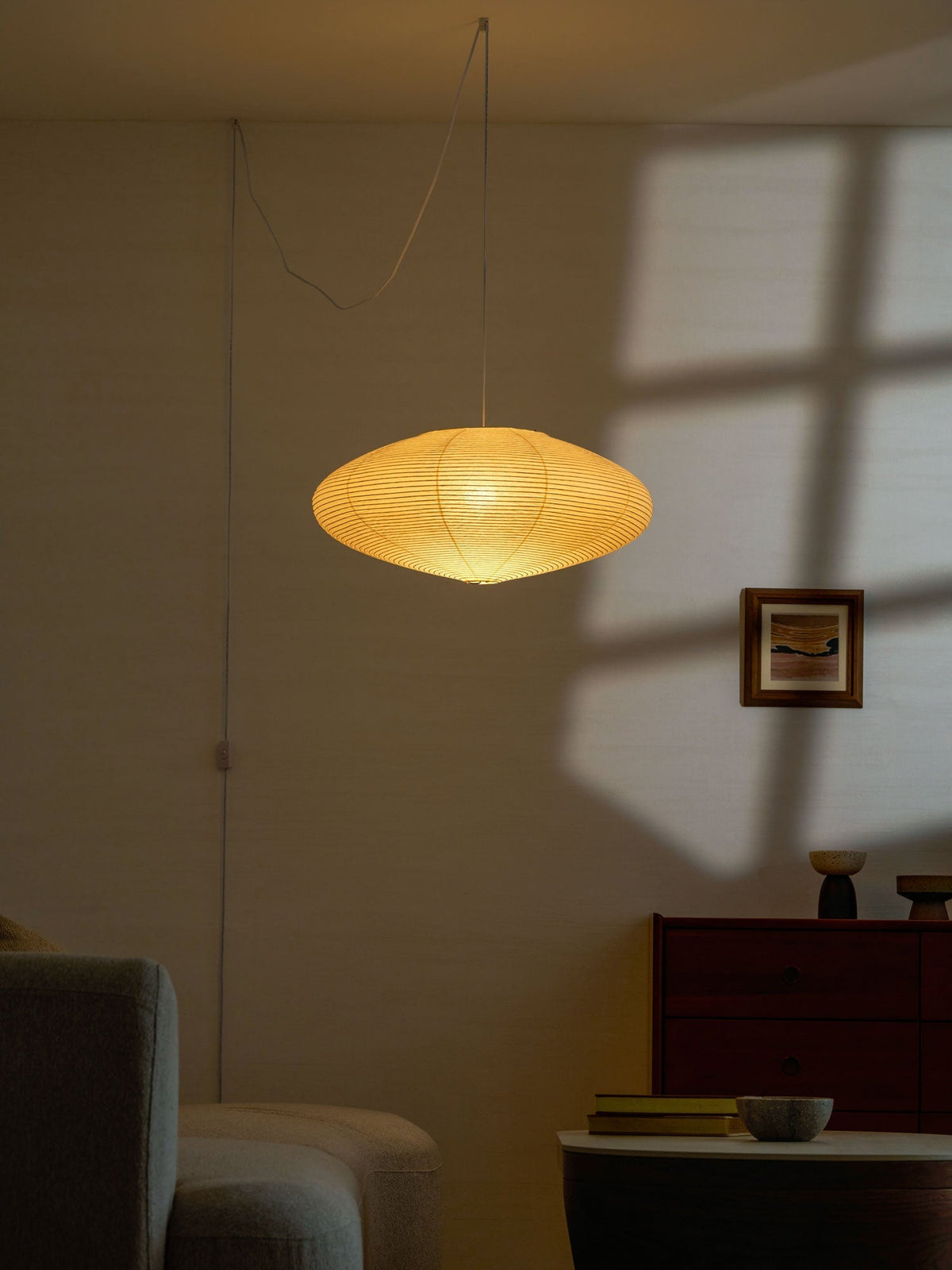Lampa Wisząca z Papieru Washi – widok produktu 115 | Nuvira Home