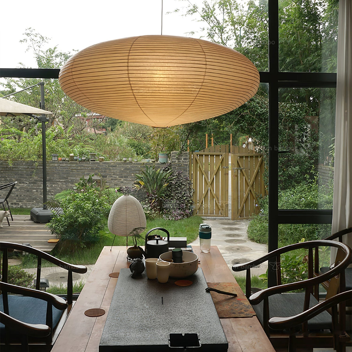 Lampa Wisząca z Papieru Washi – widok produktu 16 | Nuvira Home