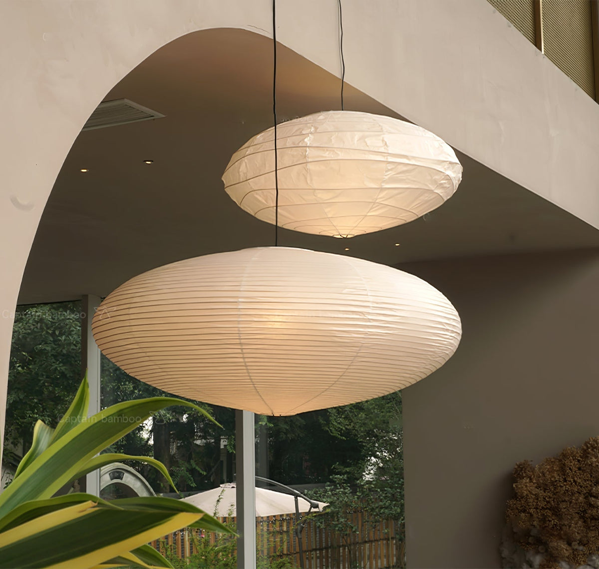 Lampa Wisząca z Papieru Washi – widok produktu 19 | Nuvira Home