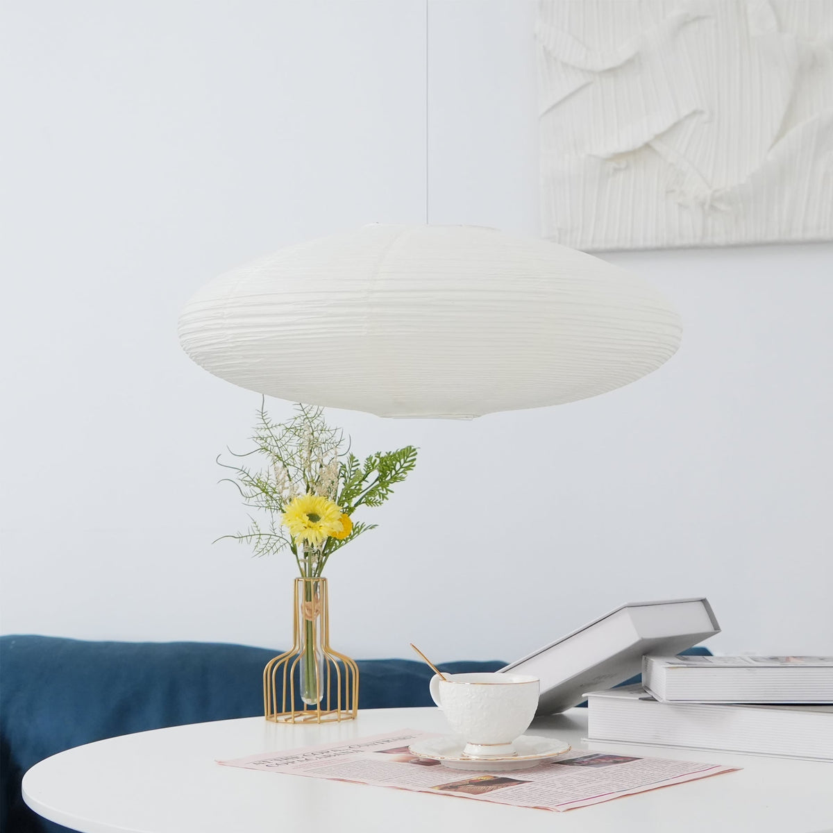 Lampa Wisząca z Papieru Washi – widok produktu 22 | Nuvira Home