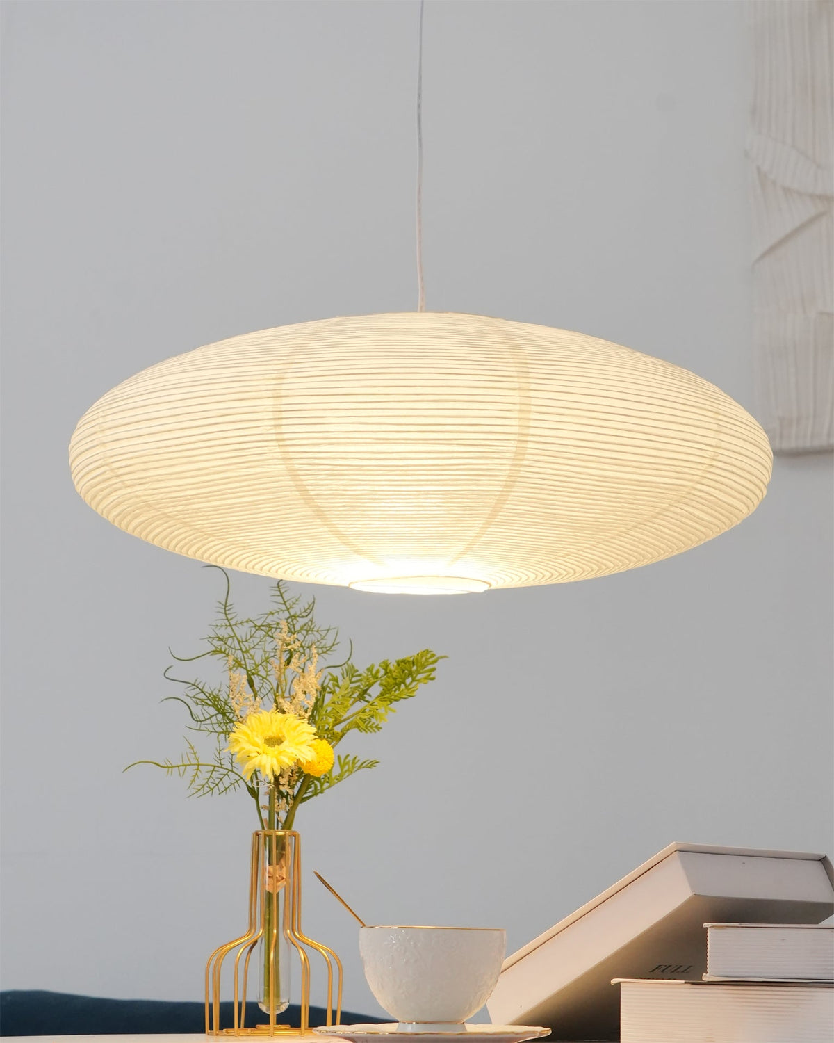 Lampa Wisząca z Papieru Washi – widok produktu 23 | Nuvira Home