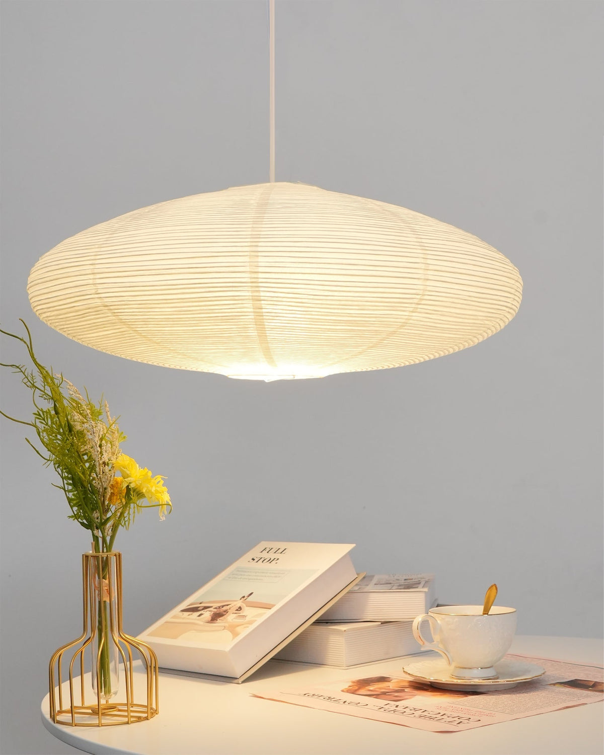 Lampa Wisząca z Papieru Washi – widok produktu 24 | Nuvira Home