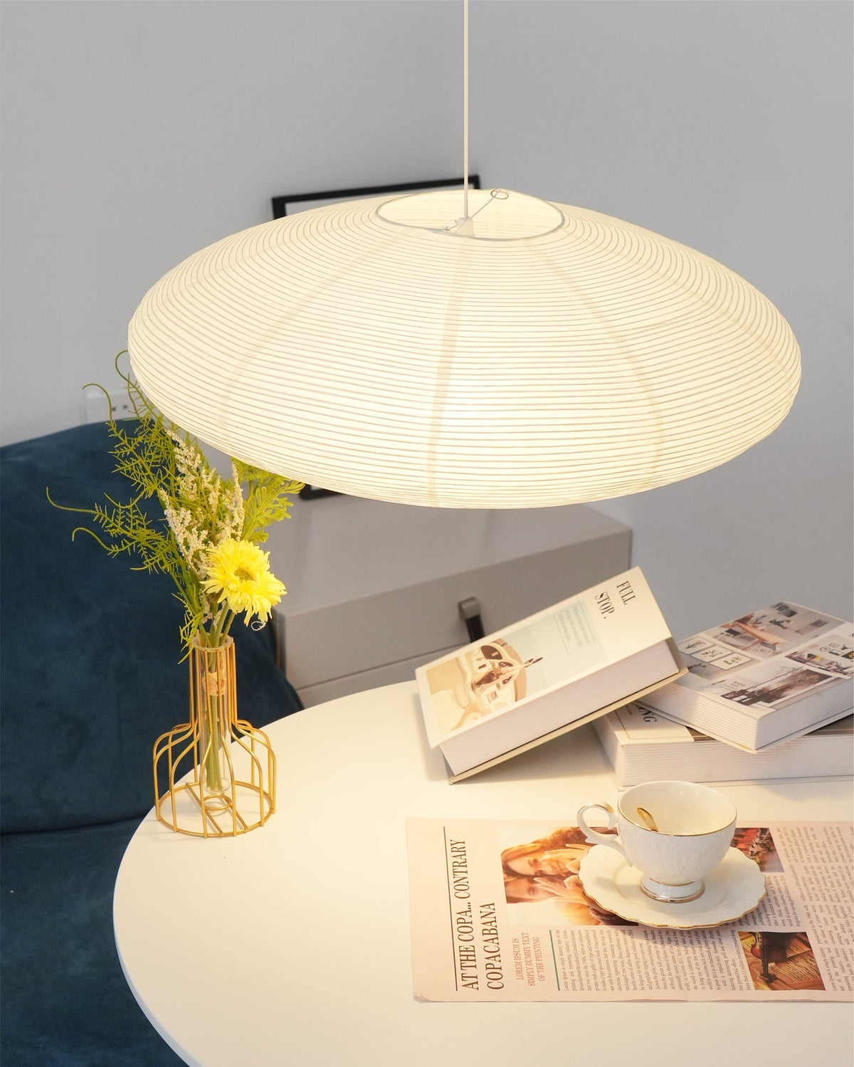 Lampa Wisząca z Papieru Washi – widok produktu 48 | Nuvira Home