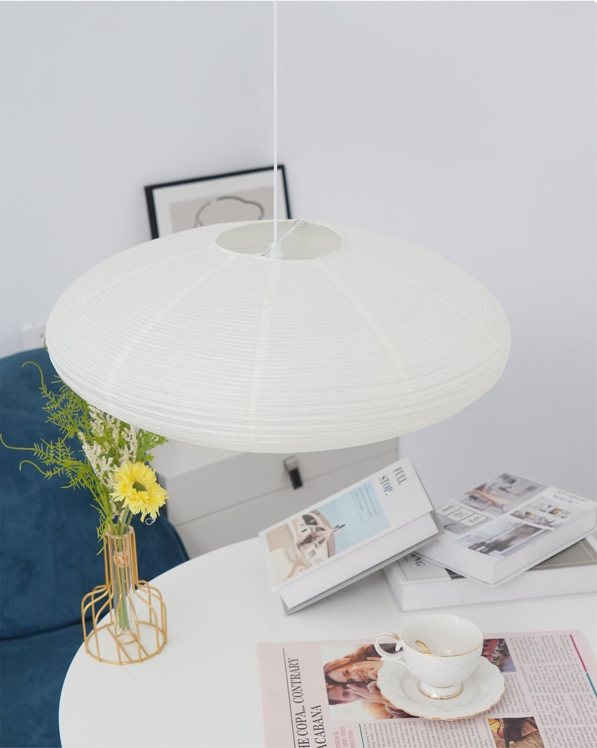 Lampa Wisząca z Papieru Washi – widok produktu 50 | Nuvira Home