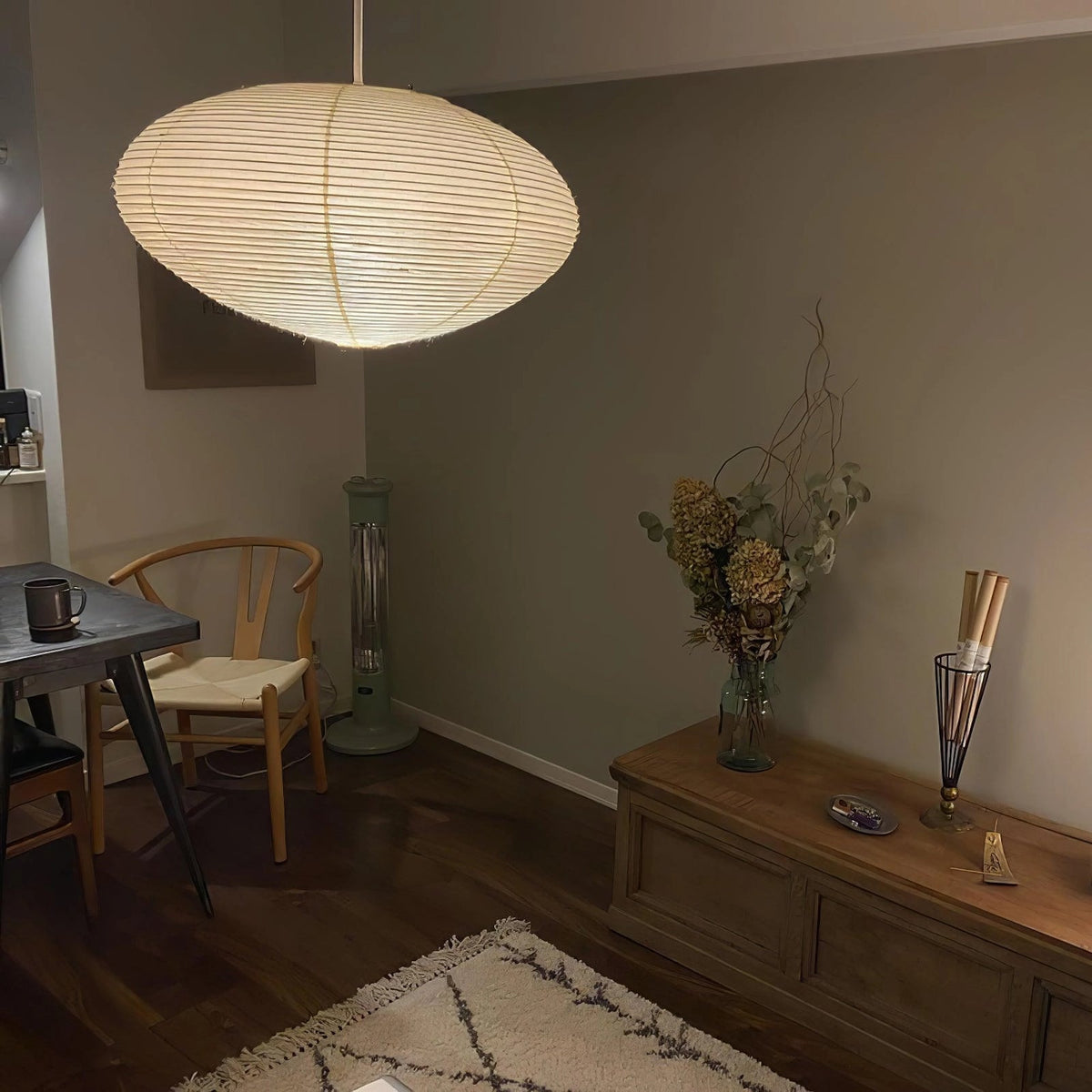 Lampa Wisząca z Papieru Washi – widok produktu 90 | Nuvira Home