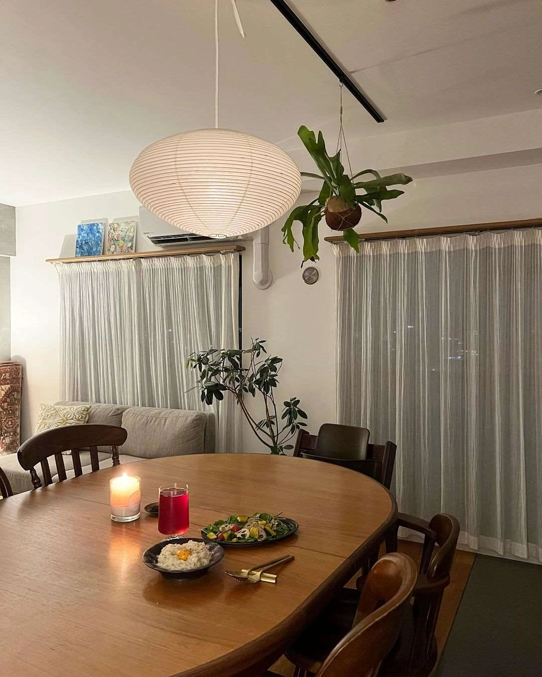 Lampa Wisząca z Papieru Washi – widok produktu 98 | Nuvira Home