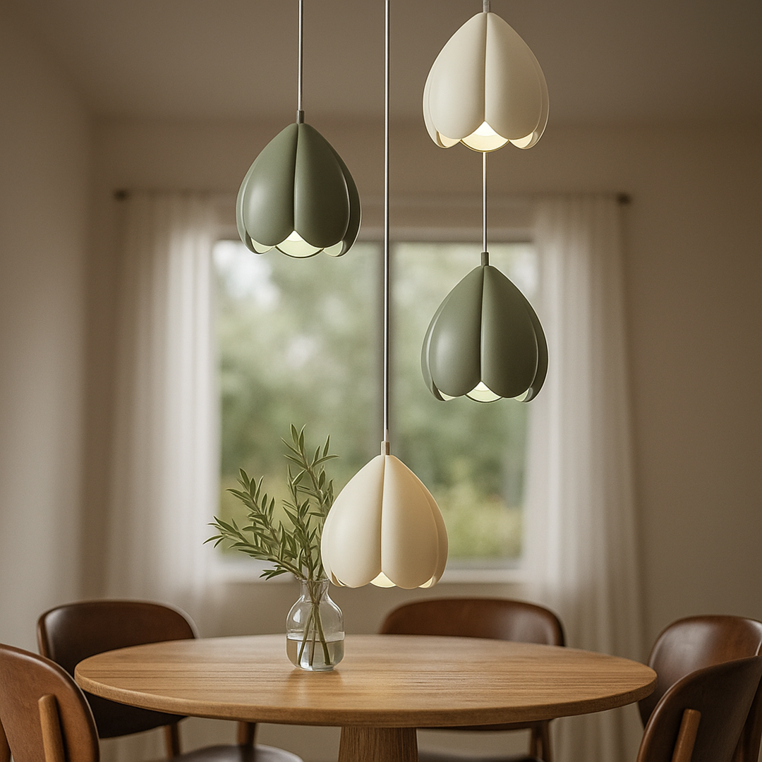 Lampa Wisząca W Kształcie Płatka – Nowoczesna – widok produktu 3 | Nuvira Home